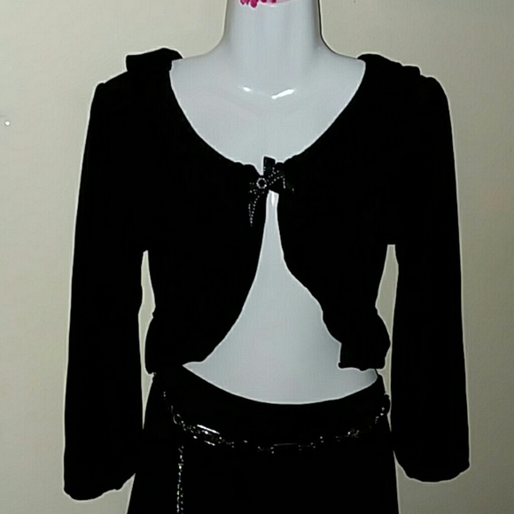 Stuff by Hilary Duff Other - Stuff by Hillary Duff Bolero Black